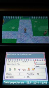 So, und hiermit beende ich meine Reise für heute. 