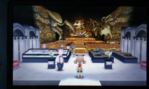 Oh...mein...Gott...was...wie...wie passt ein verfluchtes Museum mit riesigen Fossilien in dieses Haus? Die Tür muss ein Portal sein oder so... 