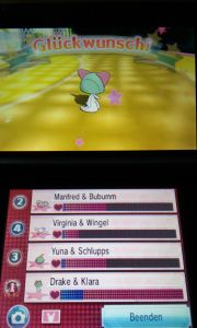 Wundervoll, wie Karla einfach alle ihre Konkurrenten fertig gemacht hat. 