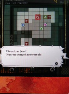 Hier das Oujia-Board+Seecloar-Navi. Seeehr hilfreich.