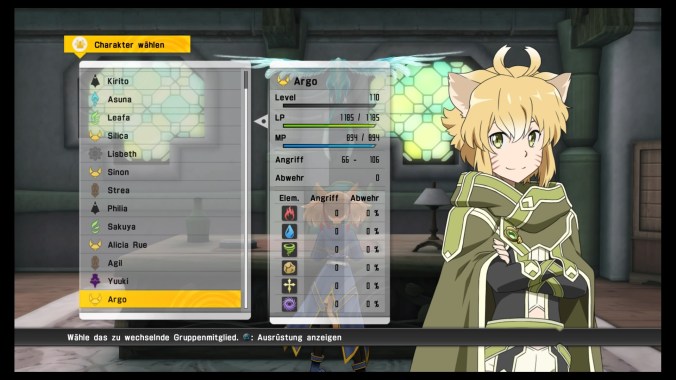 Nur mal alle Charaktere die man nach Ende von Chapter 1 in der Party hat.